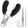 Azymi Toenail Clippers, Ingrown Toenail Clippers for Thick Nails for