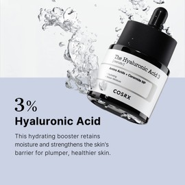 COSRX Pure Hyaluronic acid 3% Serum, 0.67 fl.oz / 20 ml