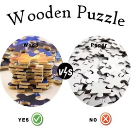 Education Intellectual Toy Puzzle 500 Pieces Shih Tzu Dog Wooden Puzzle Art DIY Toy Gift Fun Challenging Educational Gift Art Home Decor