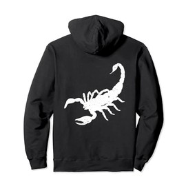 Scorpion Animal Distressed Vintage Look Pullover Hoodie