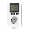 KETOTEK Digital Thermostat Socket Day Night Temperature Controller Sockets 100-250V