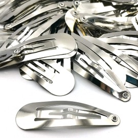 BEAUTY PLAYER Hairpin DIY Hair Clip Patching Pin Hinamatsuri Festival About 50 Pieces Hairpin Hair Clip Metal Accessories Parts Silver DIY Material Handmade Handicraft Basic Parts Hobby Commercial Use Adult Children