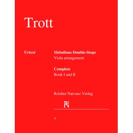Josephine Trott - Melodious Double-Stops: COMPLETE: Book I and II - Viola arrangement