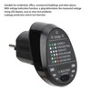 ST02D Electric Socket Tester Circuit Polarity Detector Mains Fault Checker