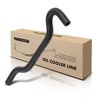 A-Premium Automatic Transmission Oil Cooler Line Hose Assembly Compatible with