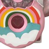 Doughnut Bottle 380ML Cute Leakage Proof Portable BPA Free Silicone