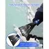 HEEYA 2 Pack Ice Scraper and Brush for Car, Extendable