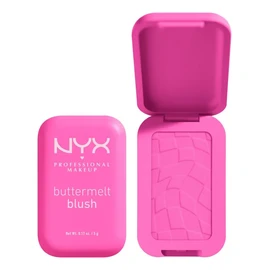 Rubor en Polvo NYX Buttermelt Blush | Acabado Mate | Tono 01 My Butta Half 5g