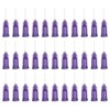 PATIKIL 21G Plastic Dispensing Needles, 60 Pcs Blunt Tips Luer