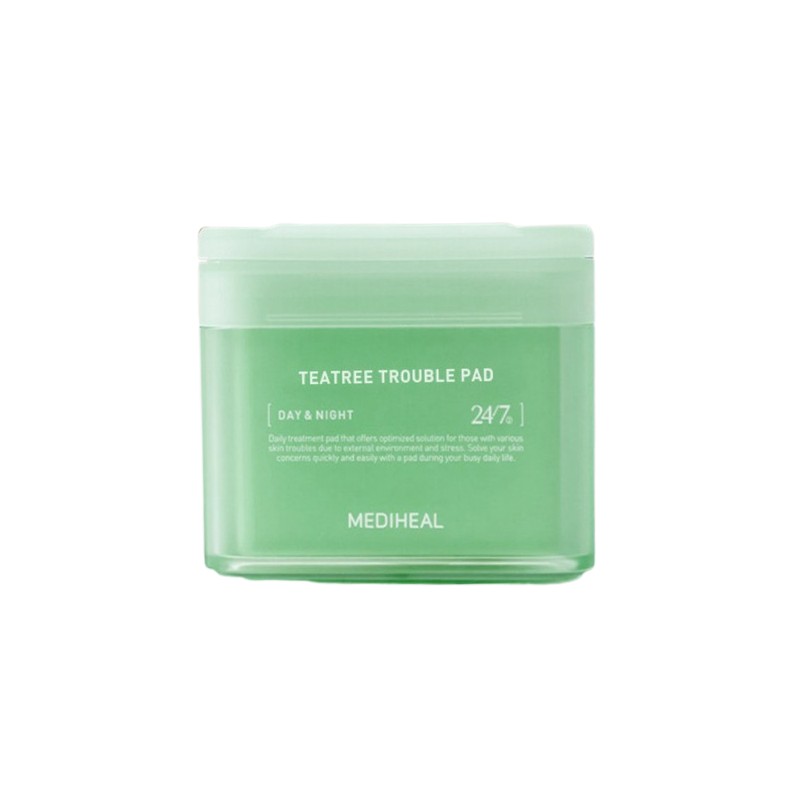 Mediheal Tea Tree Soothing Pads 100 sheets + 100 square