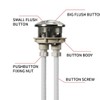 Double Flush Toilet Flush Button 50 mm, Replacement Push Button