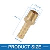 A ABSOPRO Brass Hose Fitting 6 mm Inner Diameter x