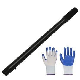 XMJY 2 Ton Jack Handle Replacement—Horizontal Hydraulic Pole Jack Stands Automotive Car Jack Accessories(Black)