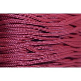 95 Cord - Crimson - Type 1 Cord - 100 Feet on Plastic Winder - Bored Paracord Brand