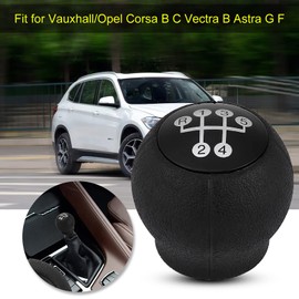 Perilla de Palanca de Cambios de 5 Velocidades, Perilla de Palanca de Cambios de Coche de 5 Velocidades para Vauxhall/ Corsa B C Vectra B Astra G F perilla para palanca de corsa