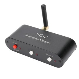 Jectse VC-2 Karaoke Vocal Removal Device with Built-in BT5.0, Aluminum Alloy Material, for Music Players and Karaoke Enthusiasts