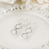 Endless Symbol Infinity Love .925 Sterling Silver Dangle Earrings