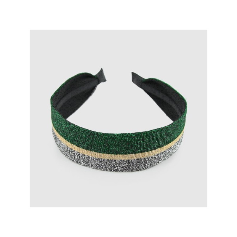Lala 라라 트윙클 실버그린 헤어밴드(LALAH197) LALA Twinkle Silver Green Hairband
