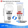 1.57 x 4.92 inch Big E26 LED Bulbs 15W LED