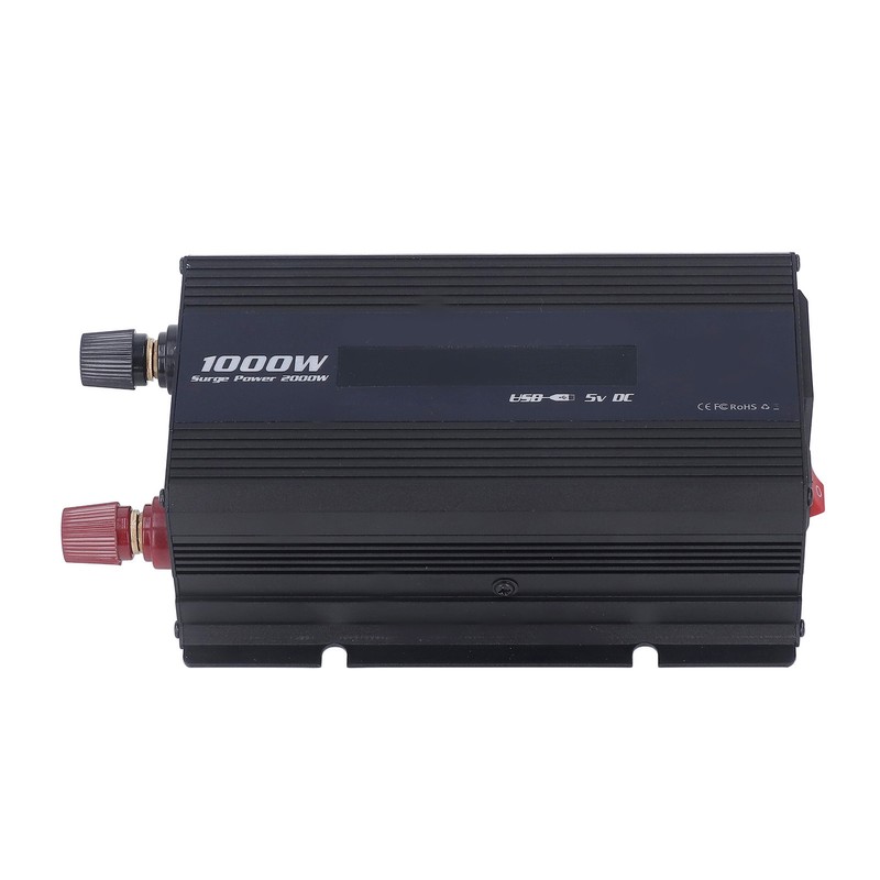 Car Inverter 1000W DC to AC Power Converter Multiple Protection