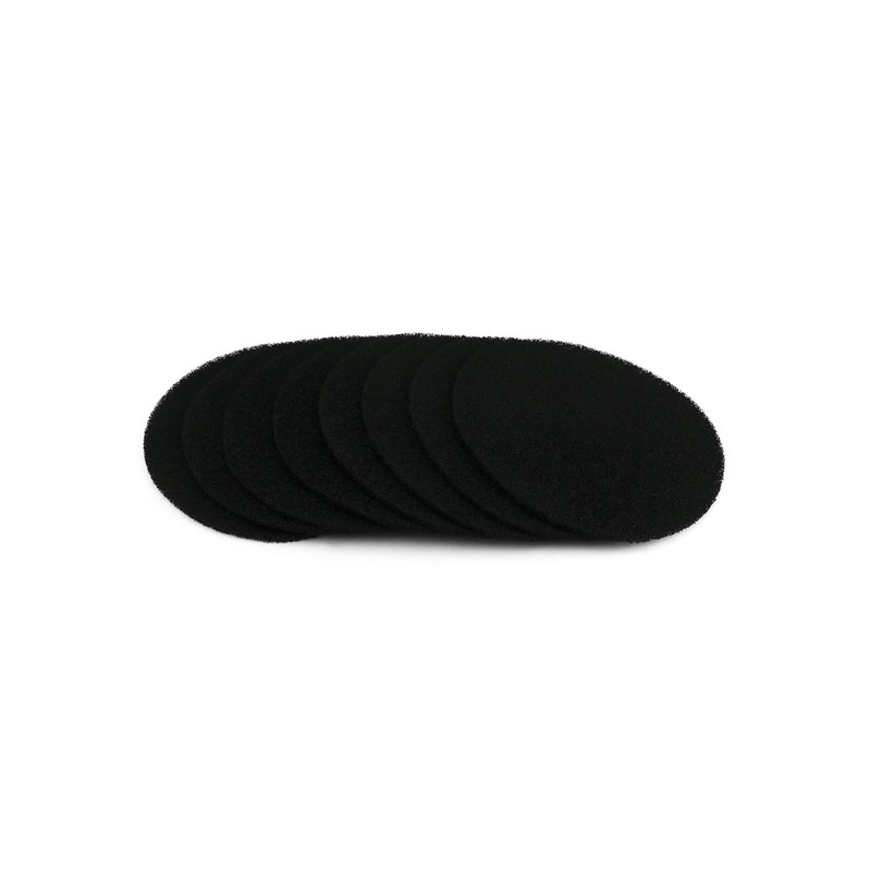 QWORK® 8 Packs Compost Bin Filters Round, Activated Charcoal Filters,