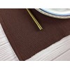 100% Cotton Ribbed Placemats - Set of 4-13 x 19.5