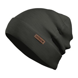 HERMKO 8840911 Merino Wool / Tencel Hat for Men and Women, natural