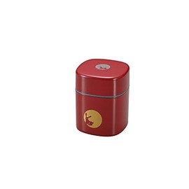 たつみや(Tatsumiya) 茶入れ 朱月うさぎ サイズ：約W8 D8 H10 56534