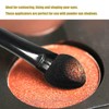 2 in 1 Mini Disposable Eyeshadow and Lip Brush, RoseFlower