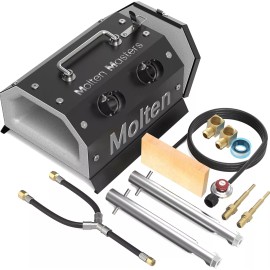 MMasters Double Burner Propane Forge for Home＆Professional, Gas Forge-Efficient Heating