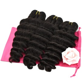 2025 US Warehouse in Stock and Ready to Ship, tangle Free and Shedding Free Quality Hairstyle: Silky Straight Wave, color: deep wave, Stretched Length: 16 Inches