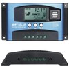 EZONEDEAL 100A MPPT Solar Charge Controller, Solar Panel Controller, Auto