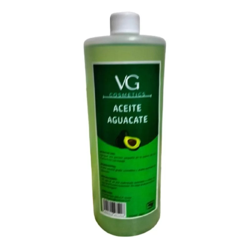 VGCOSMETICS Aceite Masajes Aguacate Corporal Profesional Spa 1 Litro