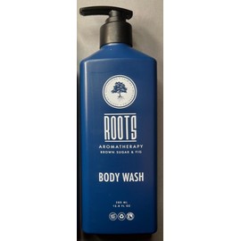 ROOTS Aromatherapy BODY WASH Brown Sugar & Fig 12.8oz (1 Bottle)