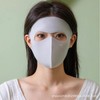 Summer Cooling Suncare Golf Face Mask Mask Black 10ea