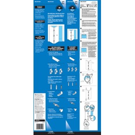 The Hillman Group Hardware Essentials Bi-Fold Door Hardware Set 36" Opening, 1-Kit (852951), Brass