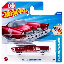 Hot Wheels Diecast Vehículo de Colección Auto Básico Mattel 80 Aniversario para niños de 3 años en adelante