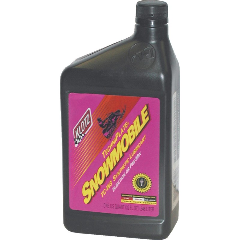 Klotz Oil Synthetic Snowmobile Techniplate TC-W3 - 1qt. Motorcycle KL-215