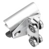 Stainless Steel Track Roller Wheel Trolley 24mm Pulley Diameter Cable