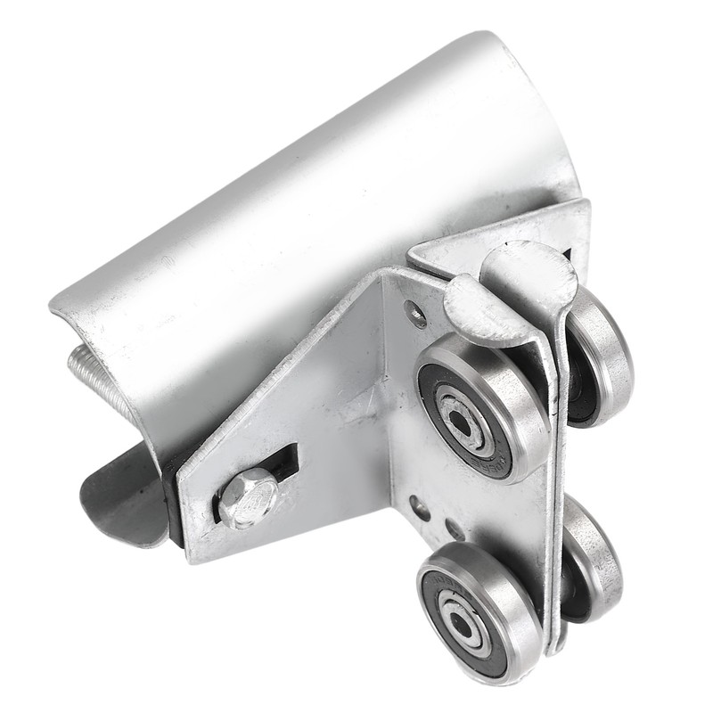 Stainless Steel Track Roller Wheel Trolley 24mm Pulley Diameter Cable
