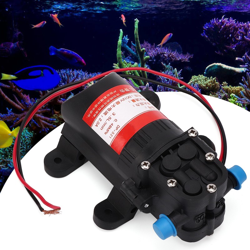 Plastic Aquarium Miniature DC Mini Water Diaphragm Pump Accessories for