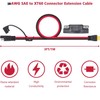 LIXINTIAN 10AWG SAE to XT60 Adapter Connector Extension Cable for