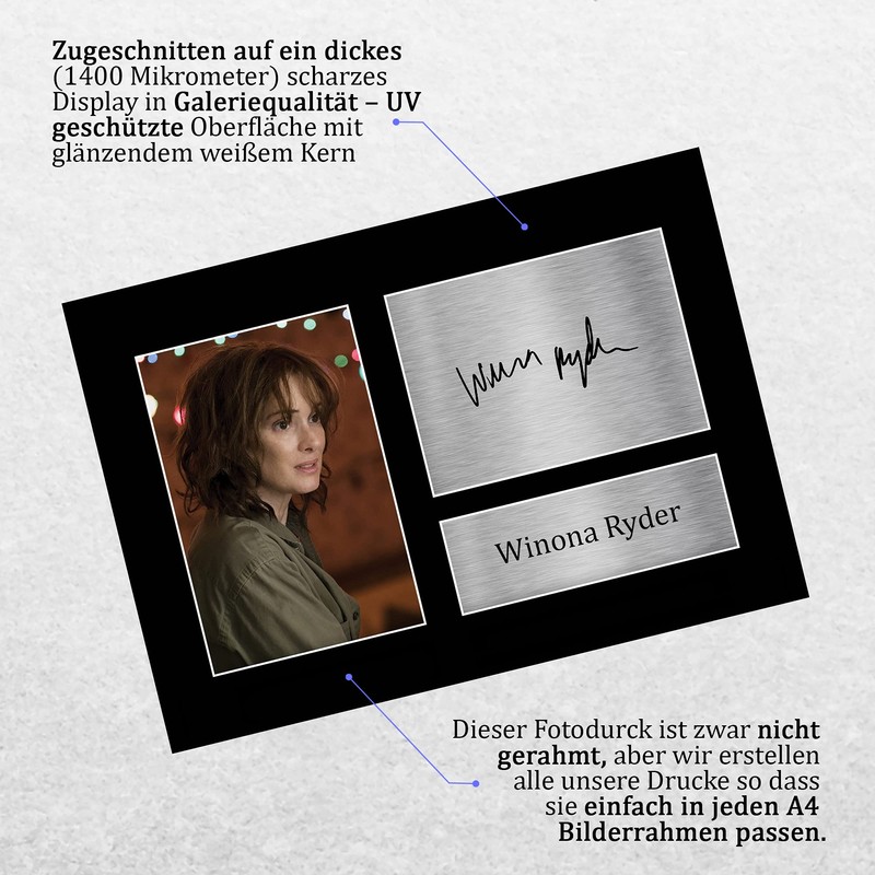 HWC Trading Winona Ryder Joyce Byers Gifts - TV Fan