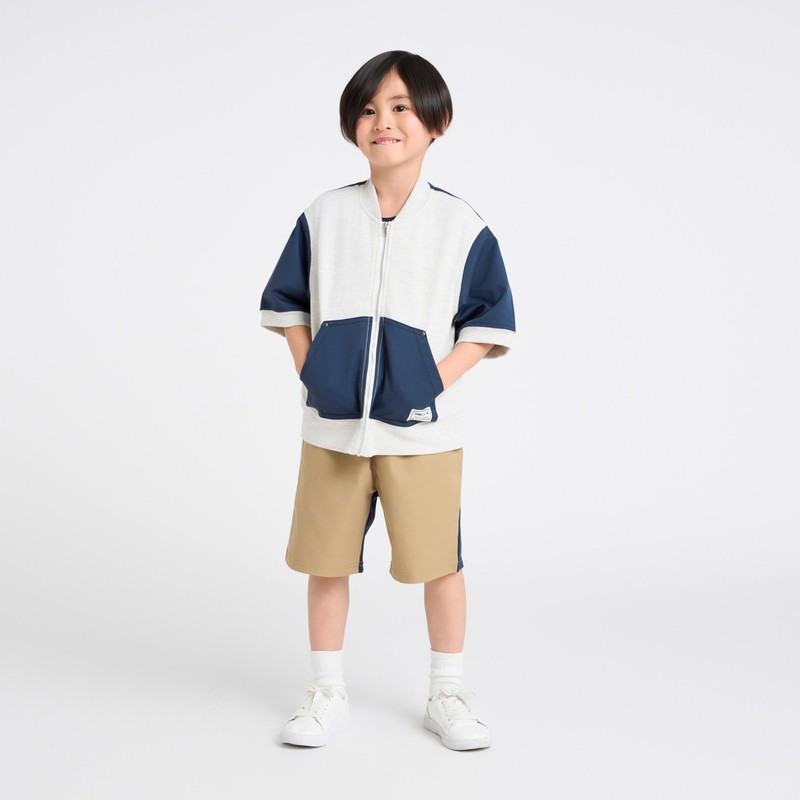 Com Size 98-52PK15-205 Docking Shorts, beige/navy, 150