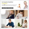 SURFOU Ear Plugs for Sleep 60 Pairs, 38dB Noise Reduction,