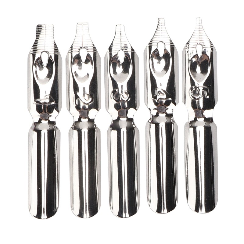 Feather Pen Set Craft Retro Carved Stainless Steel Writing Suit