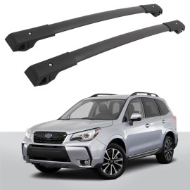 Unbranded Black Cross Bar For Subaru Ascent 2019 - 2025 Roof Rack Rail Baggage
