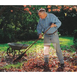 MANIFATTURA BERNINA Elan 2003 - Elastic Tubular Merino Wool Thermal Knee Pads - Knee Warmers Pack of 2, White