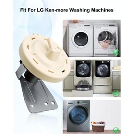 HUQUZN Washer Water Level Pressure Switch Assembly Fit for LG Ken-more Replace 6601ER1006S 6601ER1006F 6601ER1004E 6601ER1505Q 6601EN1005B 6601ER1005B 66001ER1006W 6601ER1006 6601 ER1006A 6600FA1704X