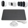 Solar Panel for Security Camera, 4W 5V Waterproof Solar Charger